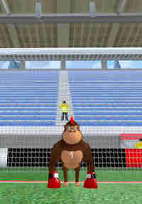 Monkey Goalkeeper