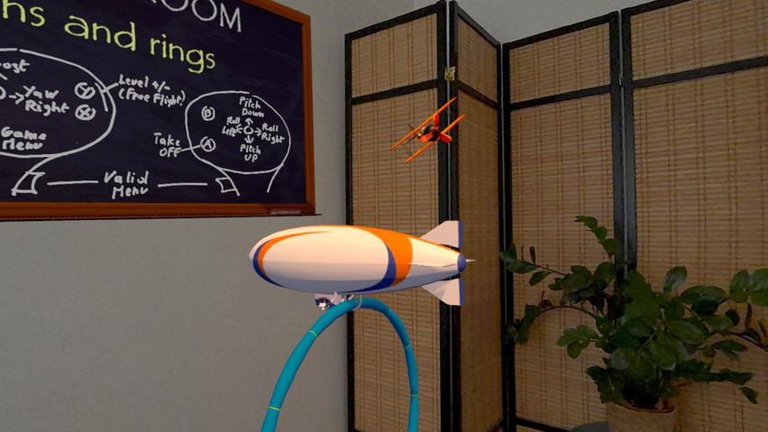 Plane In A Room