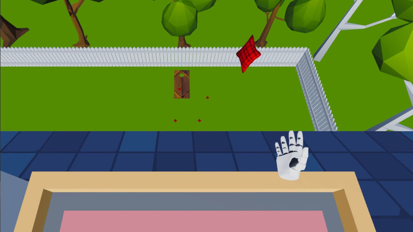 VR Cornhole Training