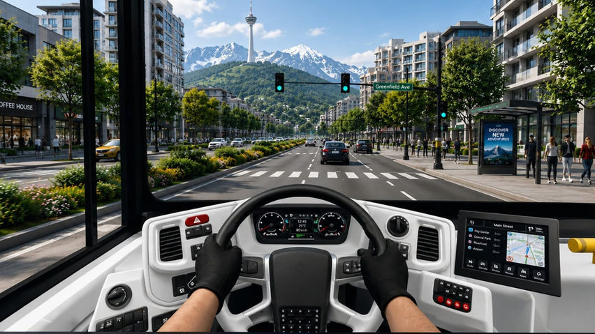 Bus Simulation VR – Bus Driving Game