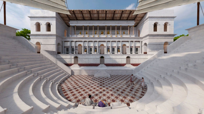 Hadrian's Villa Reborn: South Theater