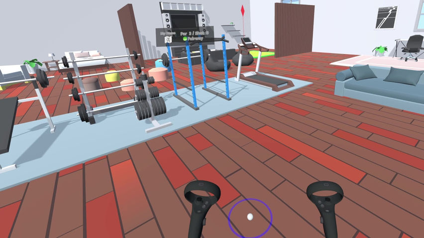 RoomGolf VR