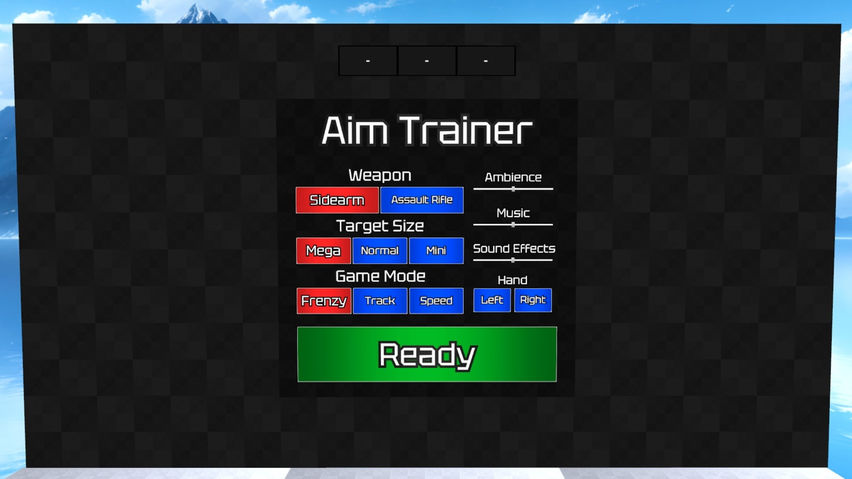 Aim Trainer