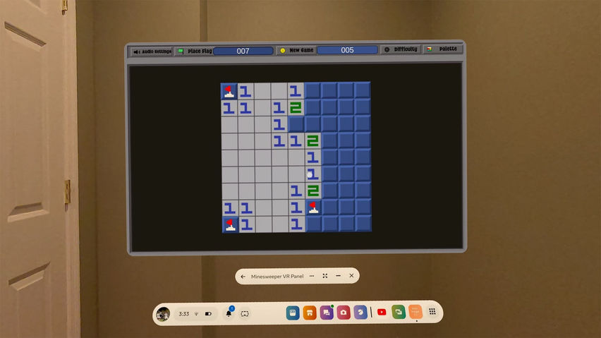 Minesweeper - VR Panel