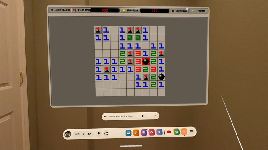 Minesweeper - VR Panel