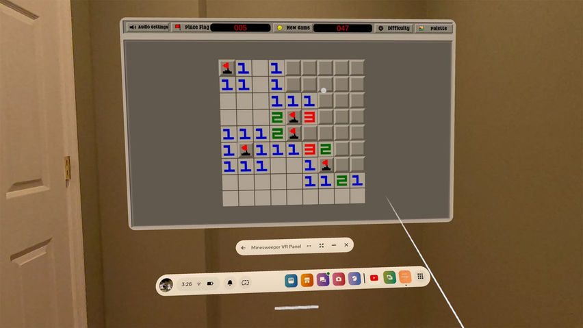 Minesweeper - VR Panel