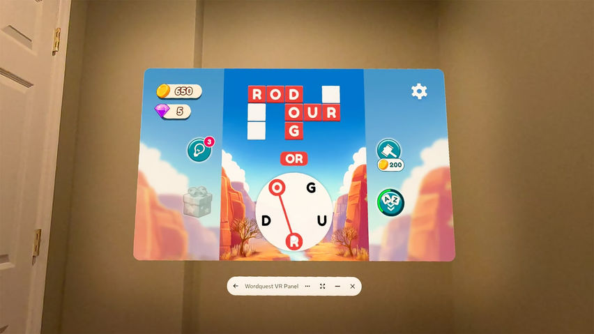 Wordquest - VR Panel