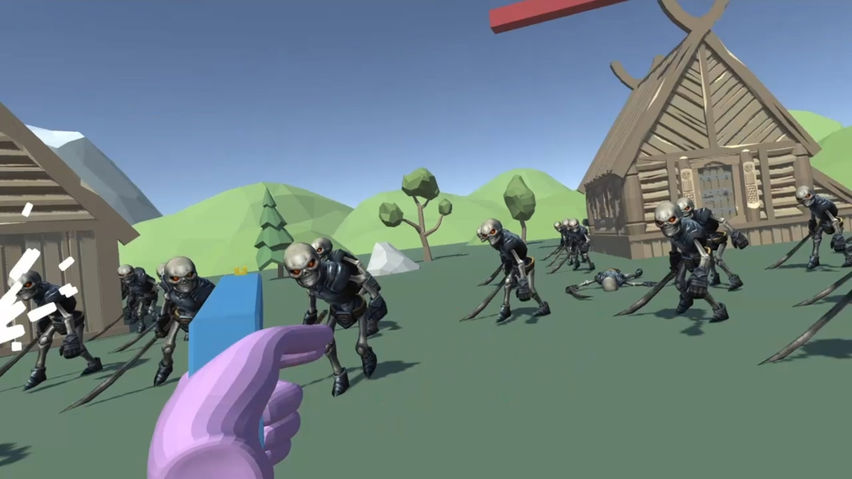 VRTK Infinite Wave Shooter