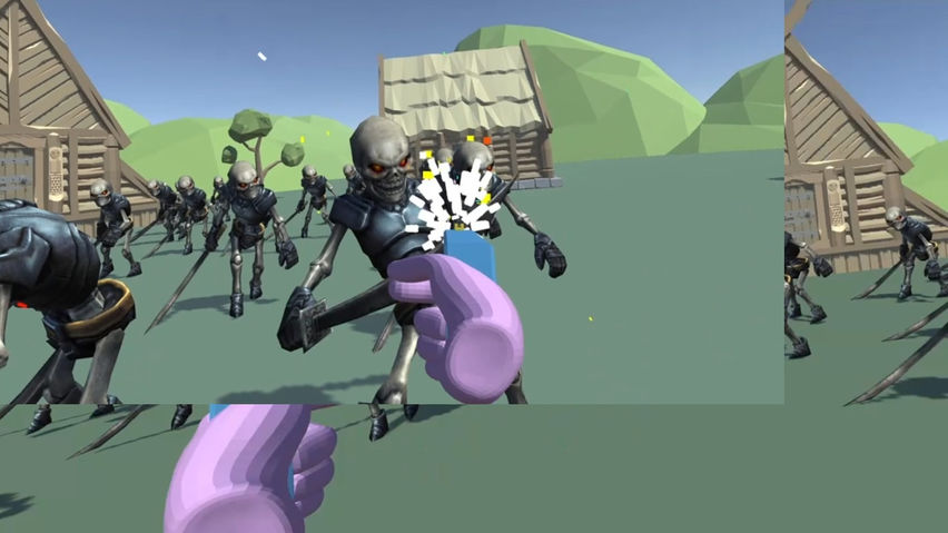 VRTK Infinite Wave Shooter