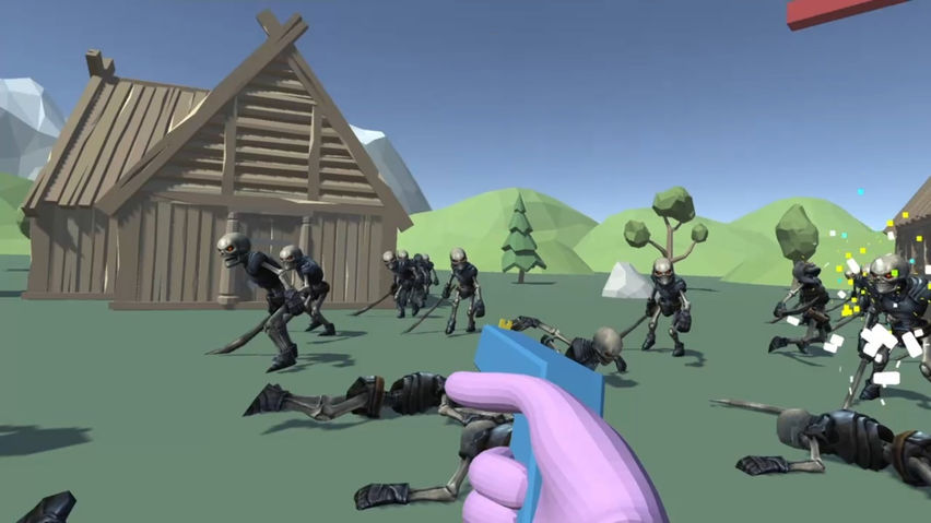 VRTK Infinite Wave Shooter
