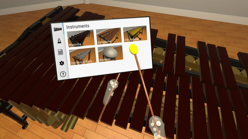 Percussive VR