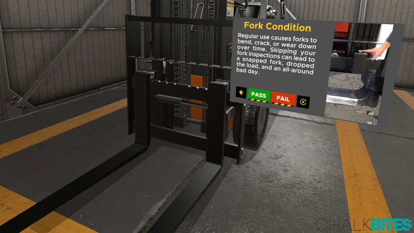 Enterprise Forklift OSHA Training Simulator