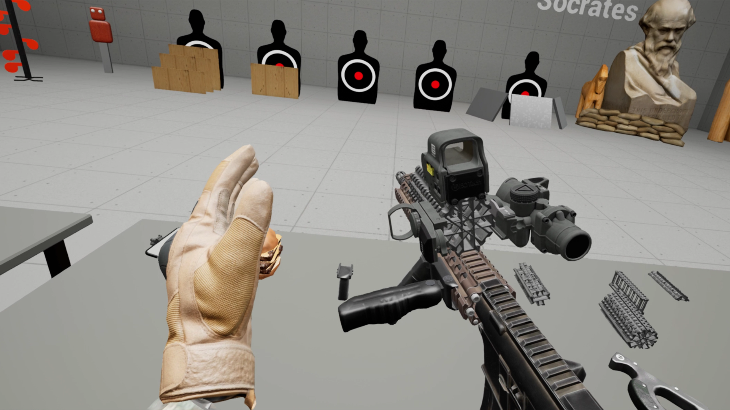 Gun World VR Quest App Lab Game