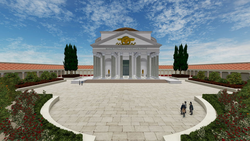 Rome Reborn: Pantheon