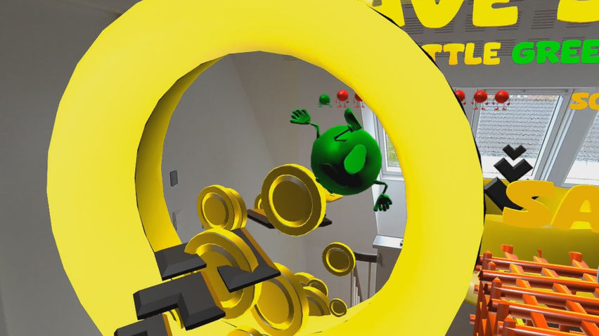 SAVE SAM THE LITTLE GREEN MAN