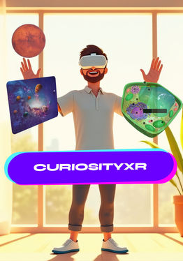 CuriosityXR: AI Tutor & 1M+ 3D Models