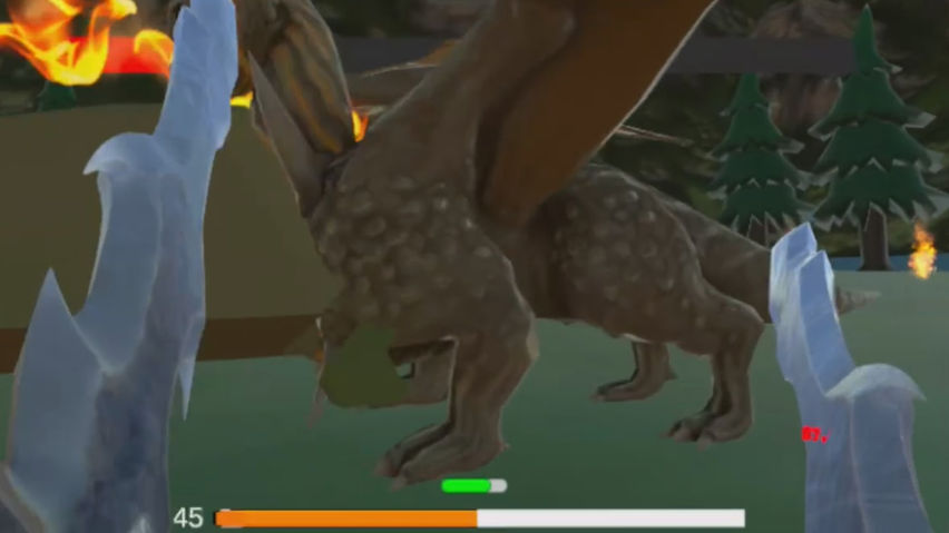 Dragon Boss Fight RPG