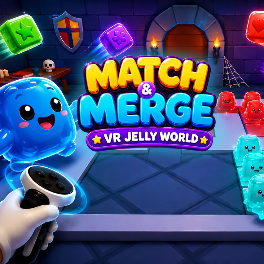 Match & Merge: VR Jelly World