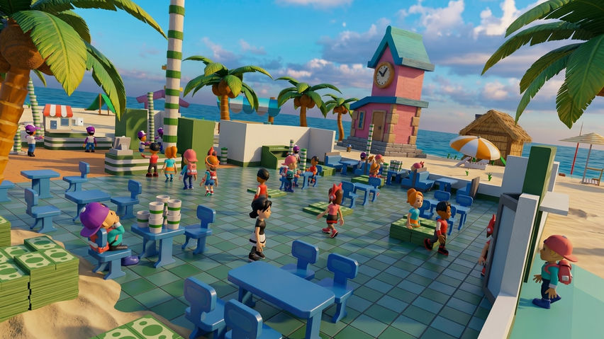 Idle Fast Food Restaurant Tycoon