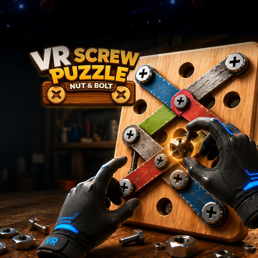 VR Screw Puzzle: Nut & Bolt