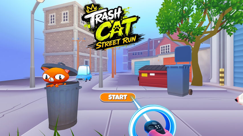 Trash Cat: Street Run