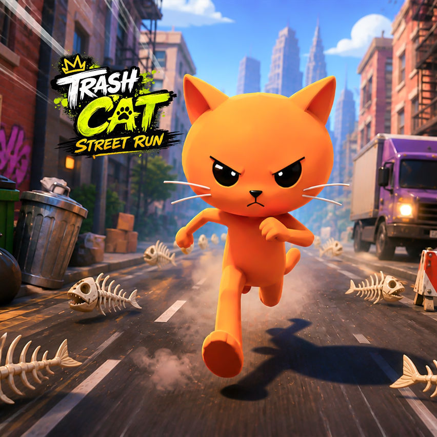 Trash Cat: Street Run