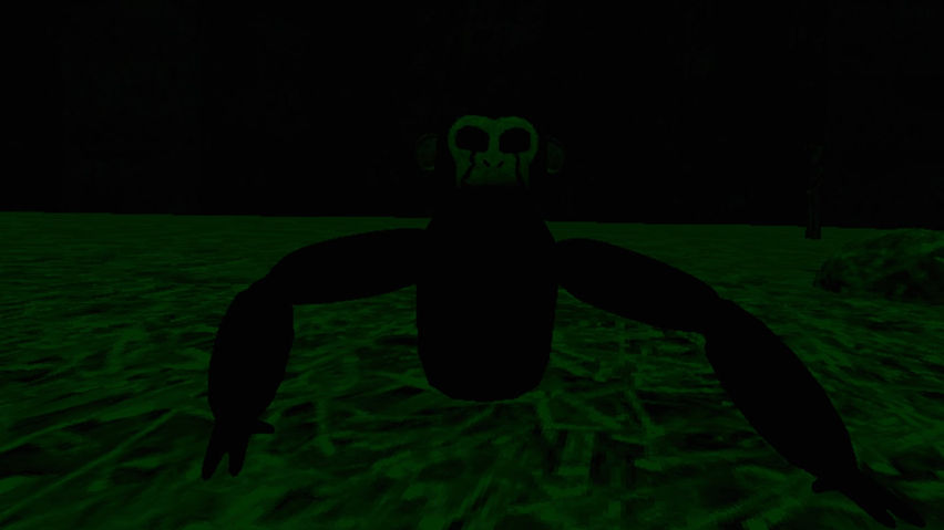 Gorilla Darkness Horror