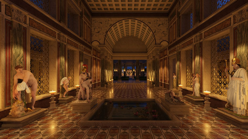 Hadrian's Villa Reborn: Stadium Garden