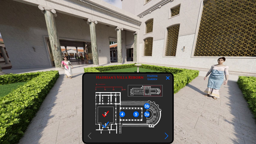 Hadrian's Villa Reborn: Stadium Garden