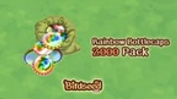 2000 Rainbow Bottlecaps