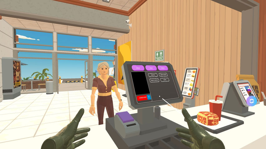 Stickball Fast Food Cashier