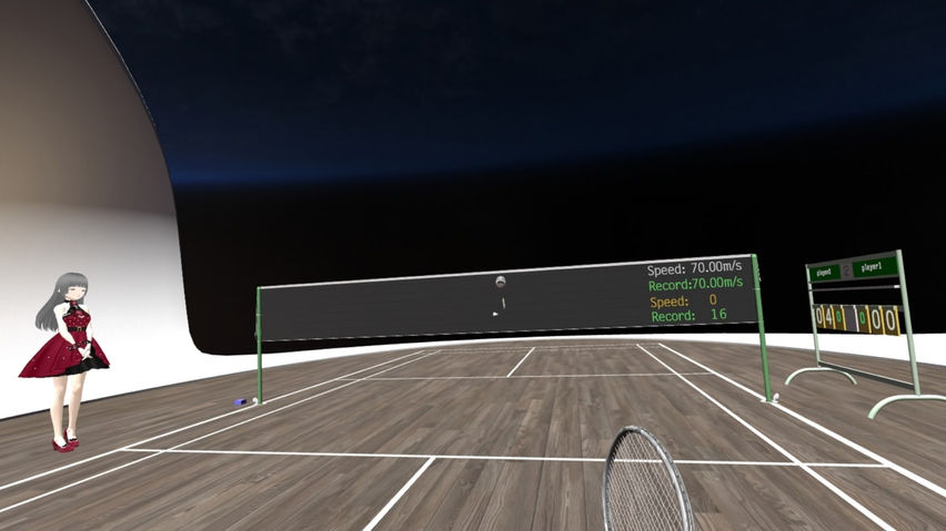 Badminton Training Simulator (BTS)
