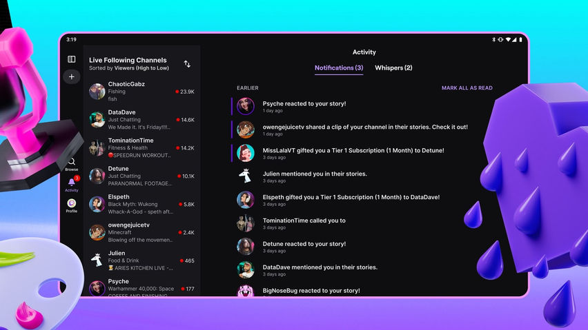 Twitch: Live Streaming