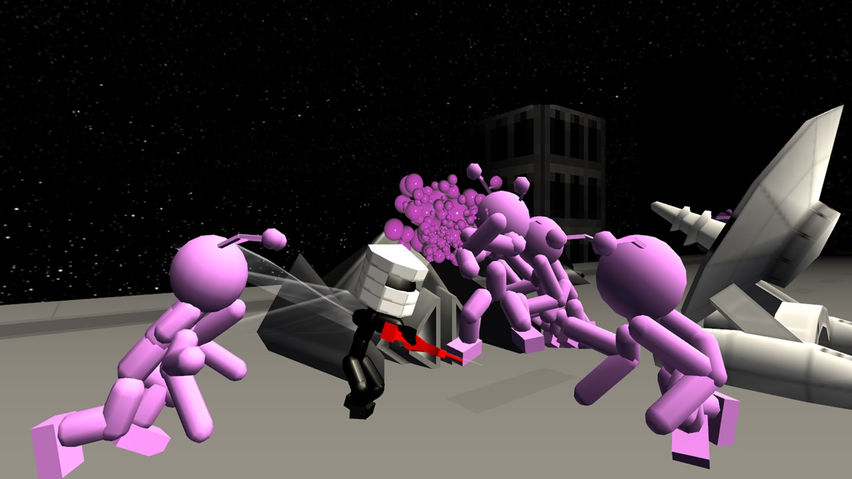 Stickman Killing Zombies VR