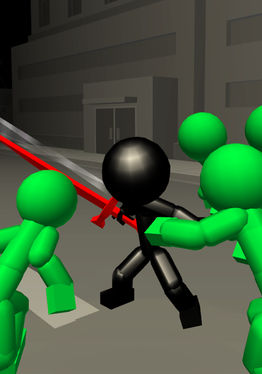 Stickman Killing Zombies VR