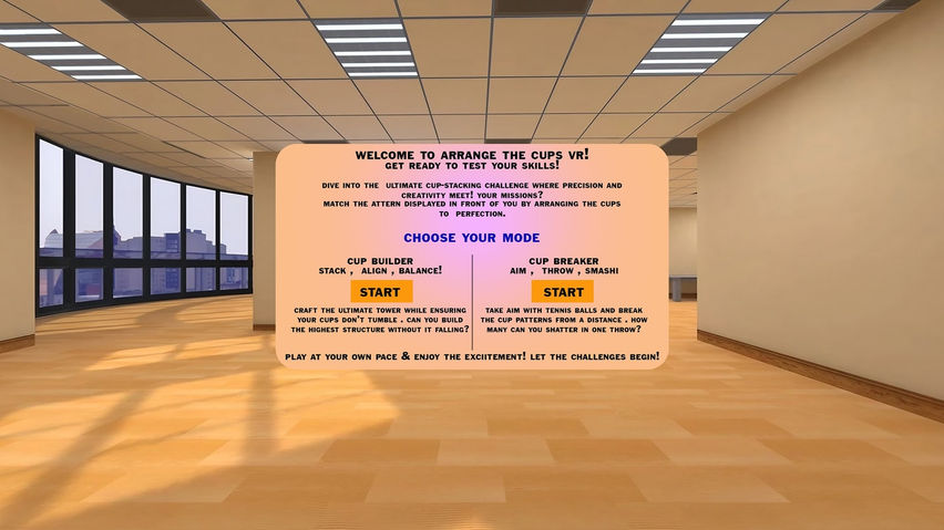 Cup Clash VR