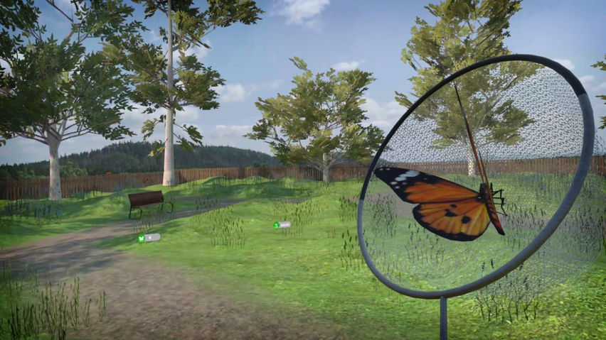 Butterfly Catcher VR - Catching Game