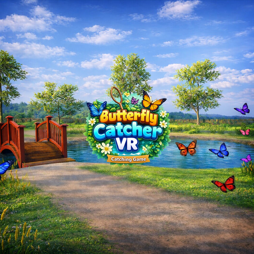 Butterfly Catcher VR - Catching Game