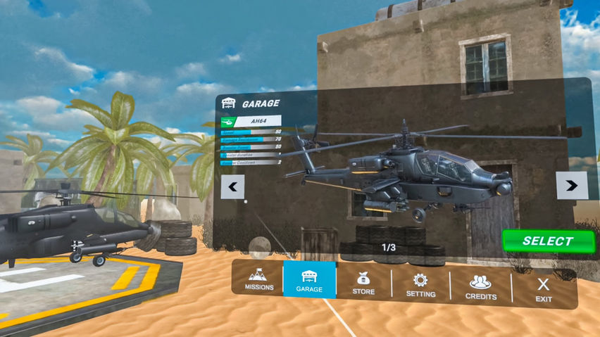 Heli Battle VR: Gunship Assault
