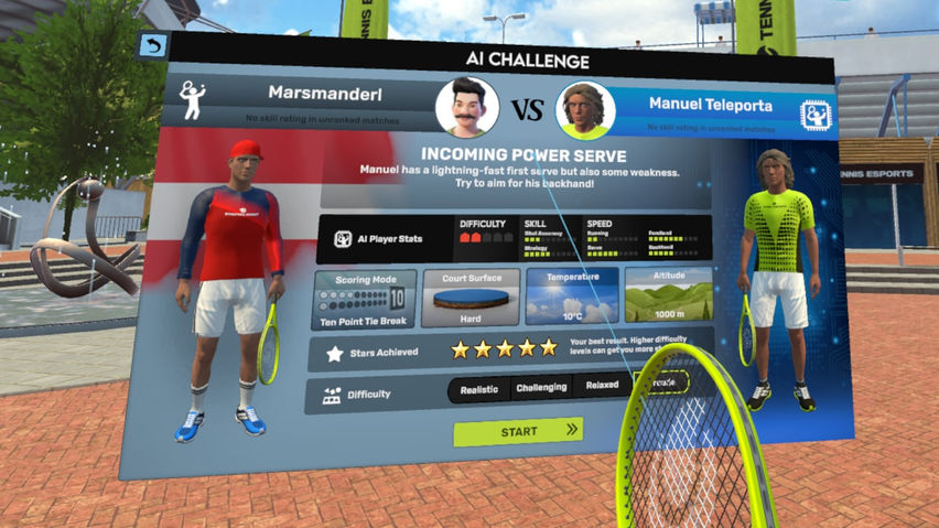 Tennis Esports: Fun, Social, Competitive