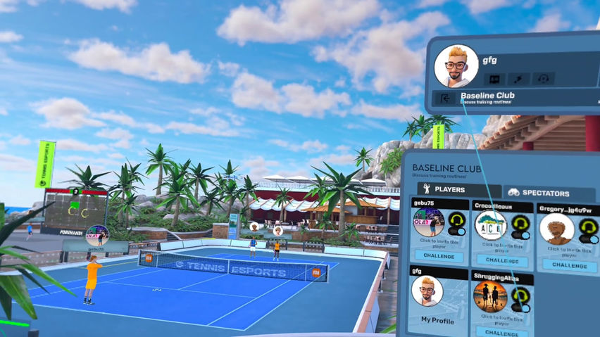 Tennis Esports: Fun, Social, Competitive