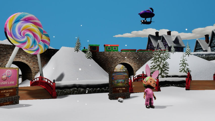 Jingle Strike VR Bowling