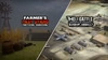 Aerial  Gunship Assault & Farmer's Tactical Survival Saga