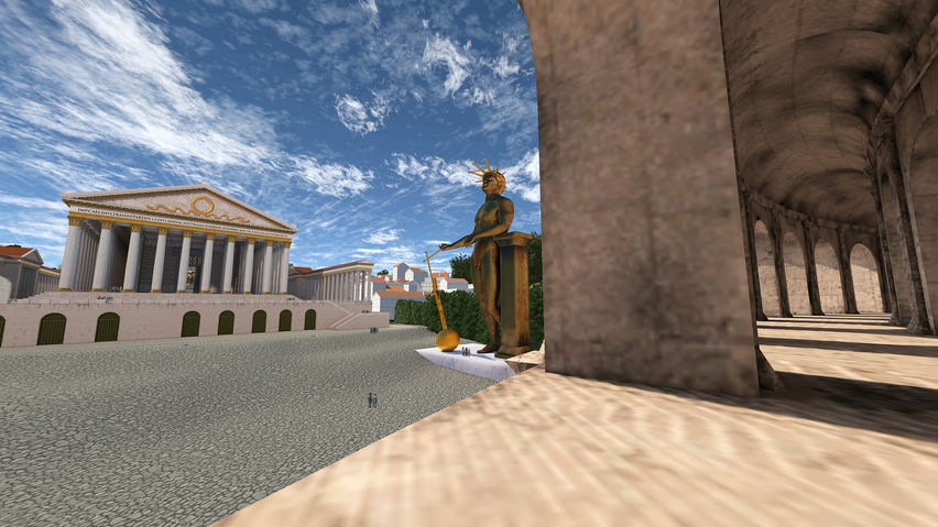 Rome Reborn: Colosseum District