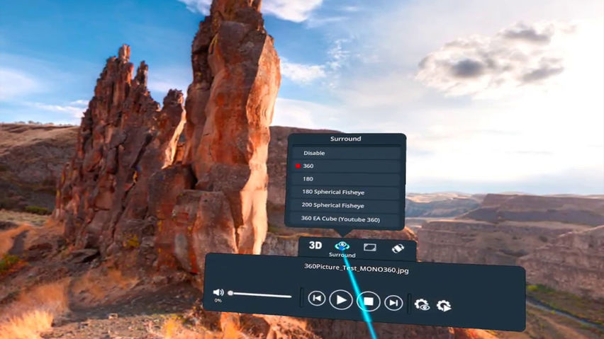 Pigasus VR Media Player
