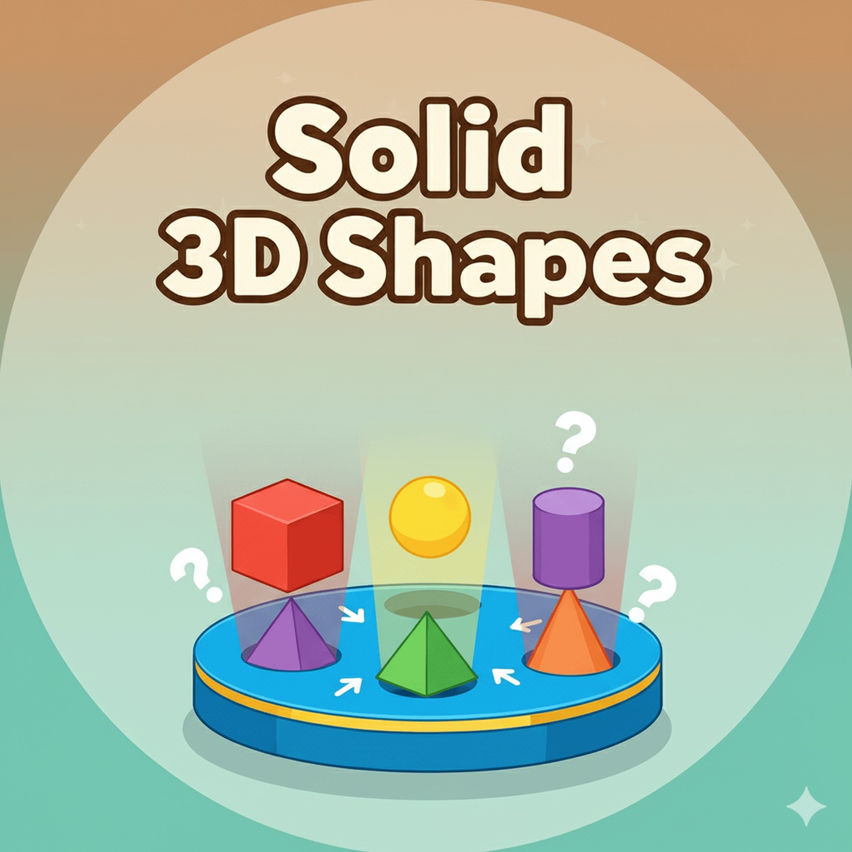 Solid 3D Shapes (VR Game)