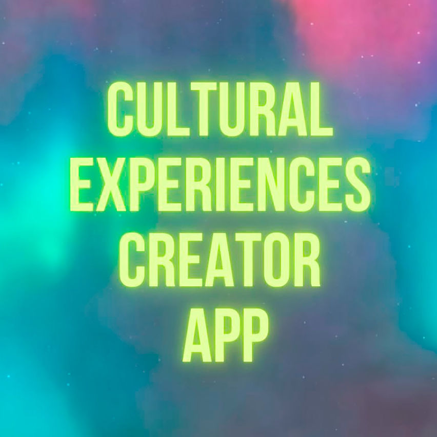 Cultural Experiences Creator App