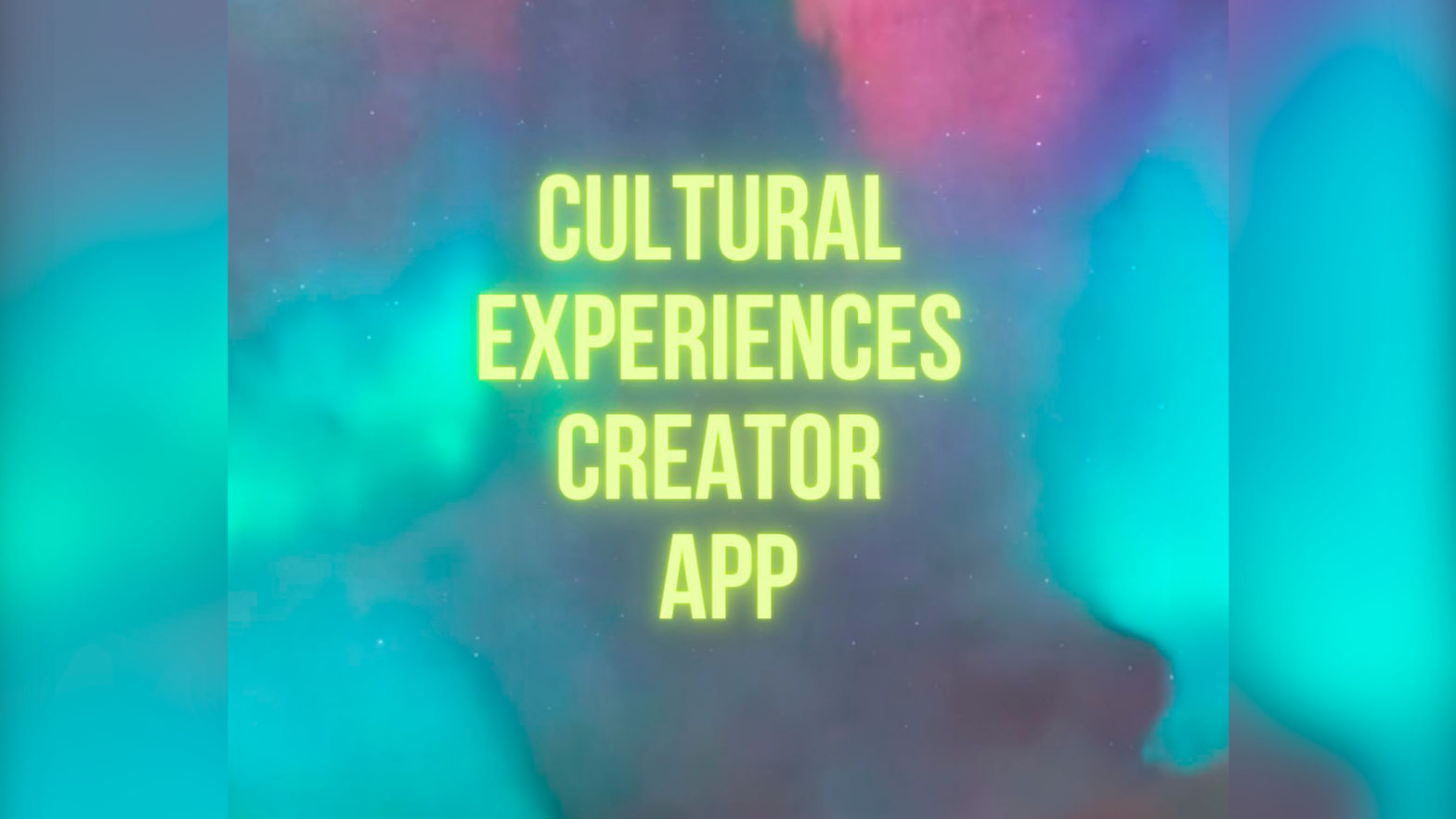 Cultural Experiences Creator App