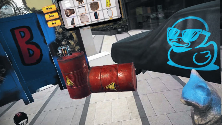 Spraycraft: Mixed Reality Spray Painting