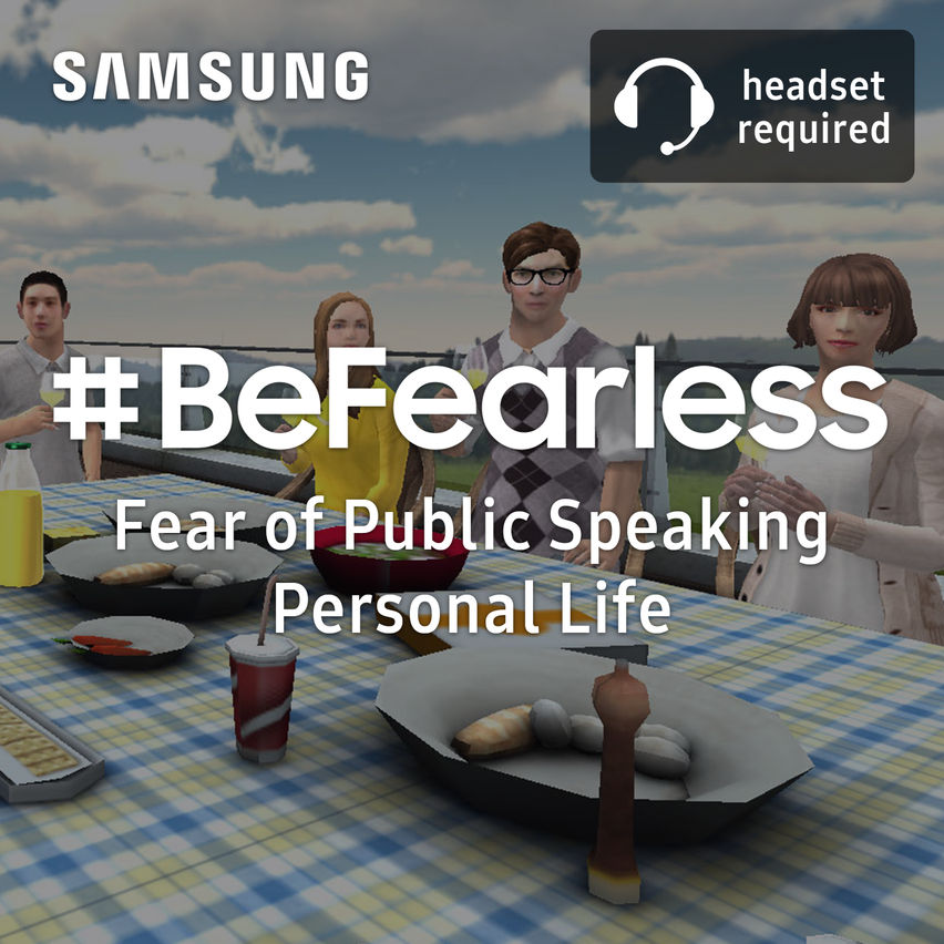 Samsung #BeFearless Fear of Public Speaking – Personal Life